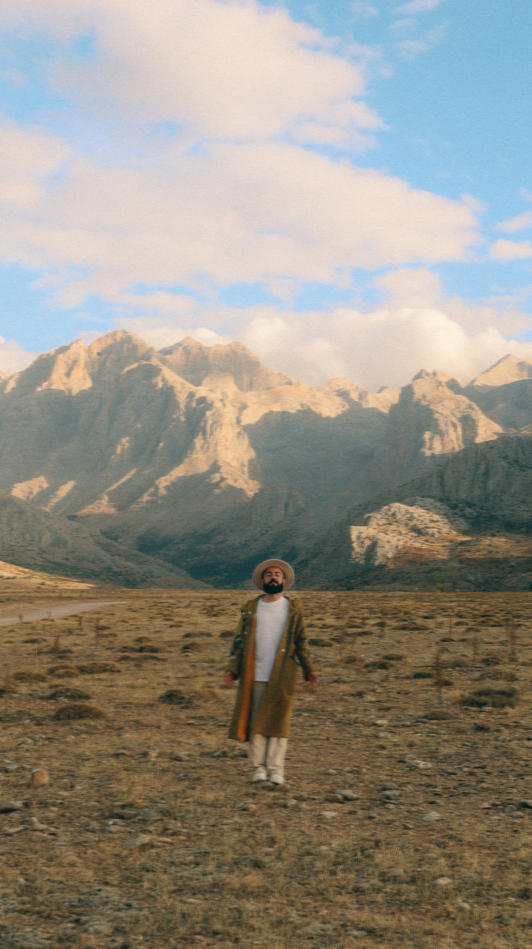 Murat in the Cappadocia landscape